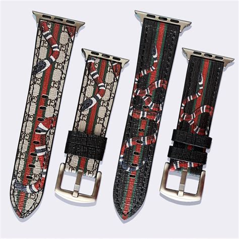 gucci snake apple watch band|gucci apple watch band original.